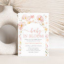 Search for arch baby shower invitations Baby in bloom