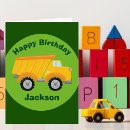 Search for construction truck birthday cards Toddler