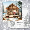 Search for log cabin cards Peaceful