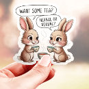 Recherche de thé autocollants Lapin