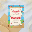 Recherche de pirate map invitations Fête des pirates