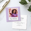 Search for kid business cards For her