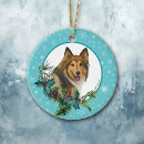 Search for rough collie ornaments Animal