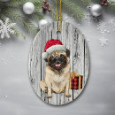 Search for black pug ornaments Animal