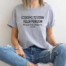Search for funny goodbye tshirts Farewell