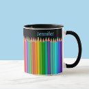 Search for cute pencil mugs Black