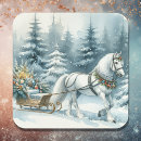 Search for snow scene stickers Watercolor illustration