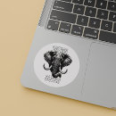 Search for african safari stickers Elephant