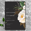 Recherche de pivoine blanche invitations Moderne