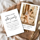 Search for after wedding reception invitations Minimalist