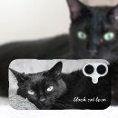Recherche de chatons mignons iphone coques Chat noir