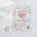 Recherche de pizza bridal shower invitations Manuscrit