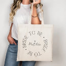 Search for bride tote bags Calligraphy script