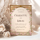 Search for art nouveau wedding invitations Antique
