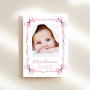 Search for vintage birth announcement cards Script