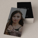 Search for actress business cards Photographer