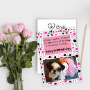 Recherche de chien noir et blanc vœux cartes Coeur