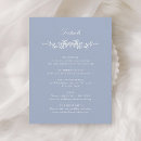 Recherche de classic mariage accompagnement cartes Bleu poussiéreux