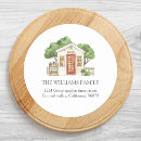 Search for red house stickers New address