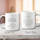 Search for courage quote mugs Black and white