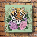 Recherche de tigre rose art Orange