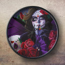 Search for day of the dead clocks Purple