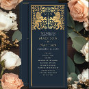 Search for royal blue wedding programs Elegant