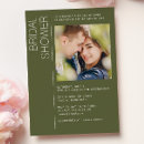 Recherche de moss green invitations Typographie