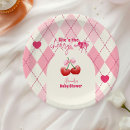 Search for retro cherry plates Coquette bow