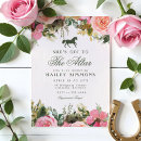Recherche de derby shower invitations Rose