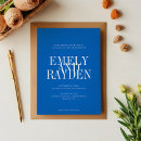 Search for sapphire blue wedding invitations Minimalist