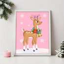 Recherche de christmas reindeer art Flocons de neige
