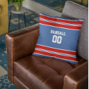 Recherche de rouge bleu et blanc coussins Pour lui