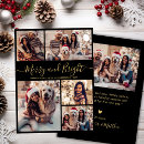 Search for merry and bright christmas cards Typography