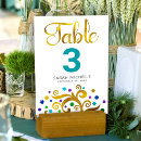 Search for turquoise table table cards Party