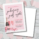 Search for pink ladies night invitations Girls night out