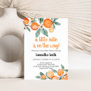 Recherche de cutie orange baby shower invitations Neutre