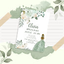 Search for cinderella carriage birthday invitations Little girl