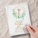 Search for event religious invitations Gold cross