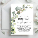 Search for succulent bridal shower invitations Eucalyptus
