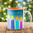 Search for candle light mugs Menorah
