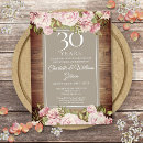 Search for 30th wedding anniversary invitations Thirty