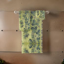 Search for vintage green bath towels Boho