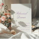 Search for lavender rehearsal dinner invitations Calligraphy