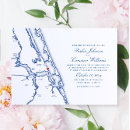 Search for map invitations Elegant