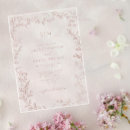 Search for acrylic rose invitations Elegant