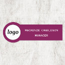 Search for pink name tags Company corporate business employee