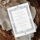 Search for engraved wedding invitations Antique
