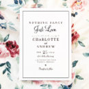 Search for nothing fancy wedding invitations Minimalist