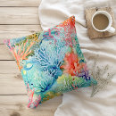 Search for coral reef pillows Teal